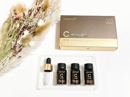 ディープビタCアンプル/MEDICUBE/美容液を使ったクチコミ(3枚目)