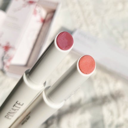 ベアグローペプチドメルティングバーム/PINATE/口紅を使ったクチコミ(4枚目)