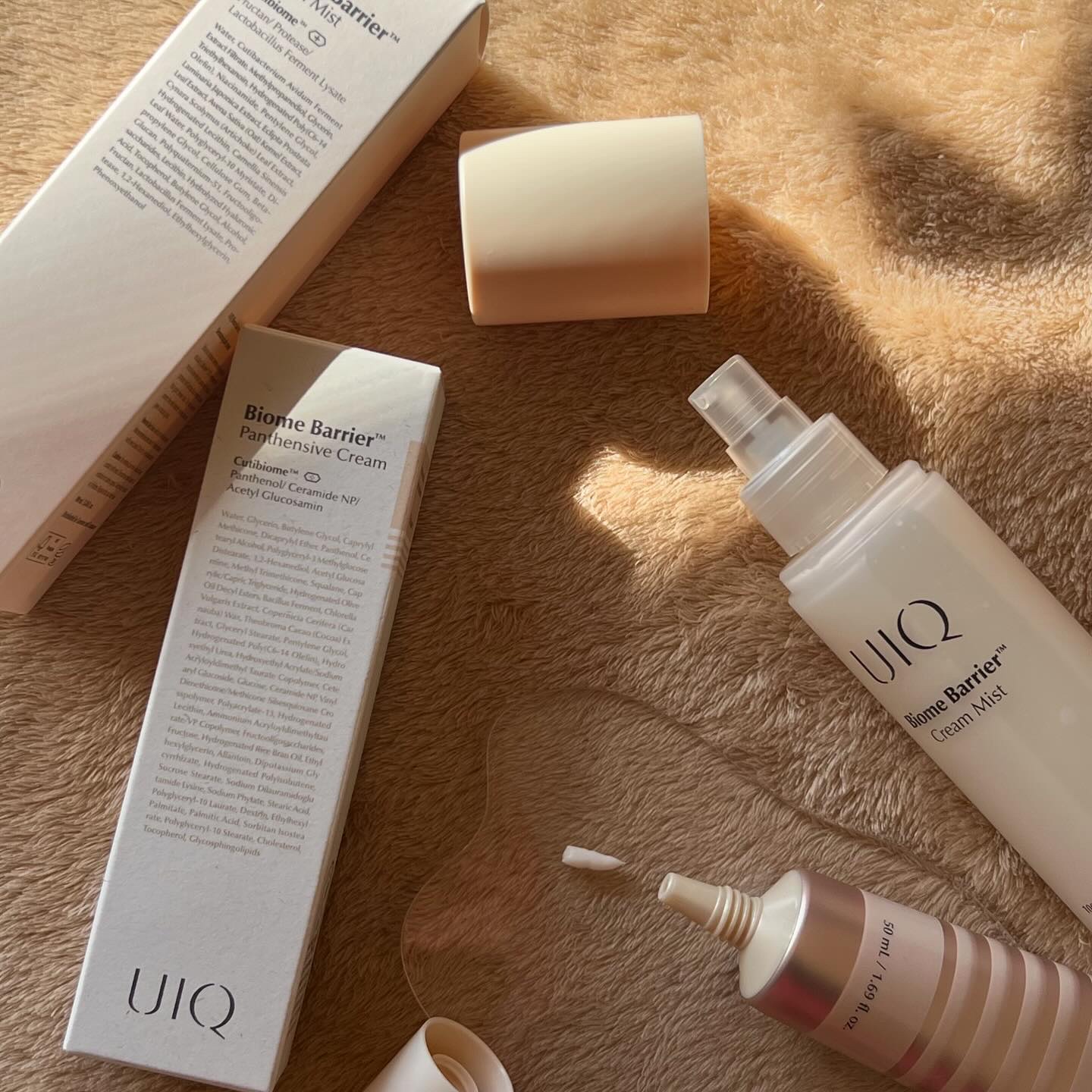 バイオームバリア クリームミスト/UIQ/ミスト状化粧水を使ったクチコミ（2枚目）