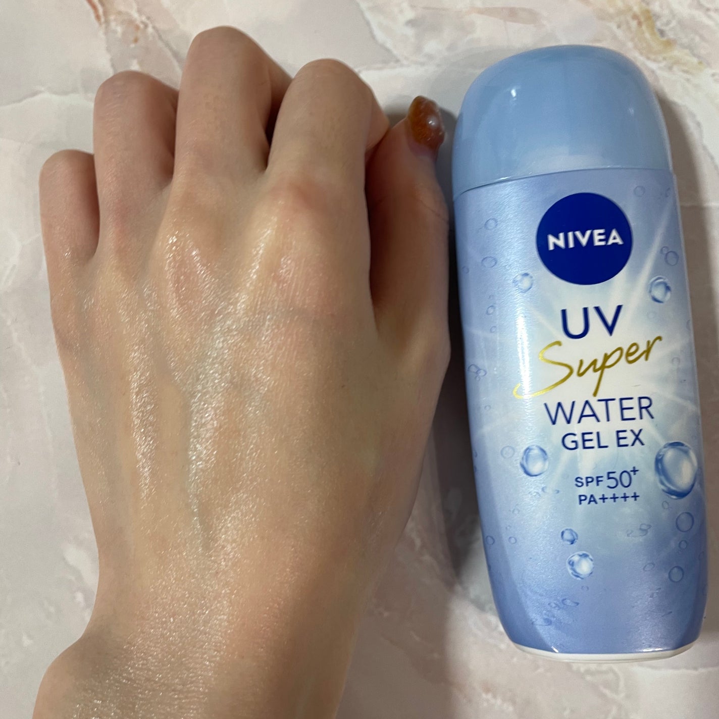 ニベアUV ウォータージェルEX/ニベア/日焼け止めジェルを使ったクチコミ(3枚目)