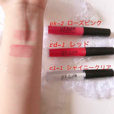 UR GLAM　SHEER LIP GLOSS/U R GLAM/リップグロスを使ったクチコミ（2枚目）