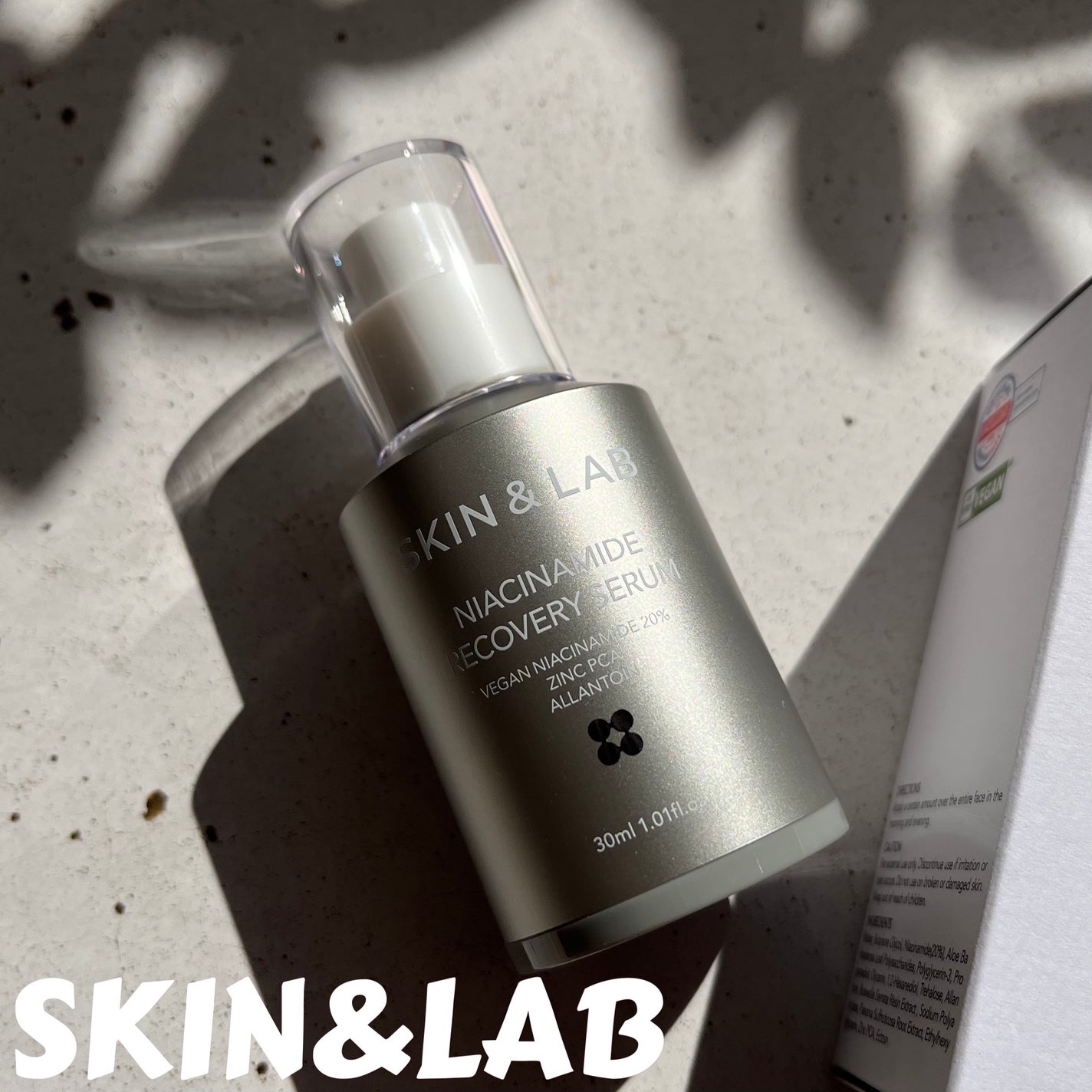 ヴィーガンナイアシンアミドリカバリーセラム/SKIN&LAB/美容液を使ったクチコミ(1枚目)