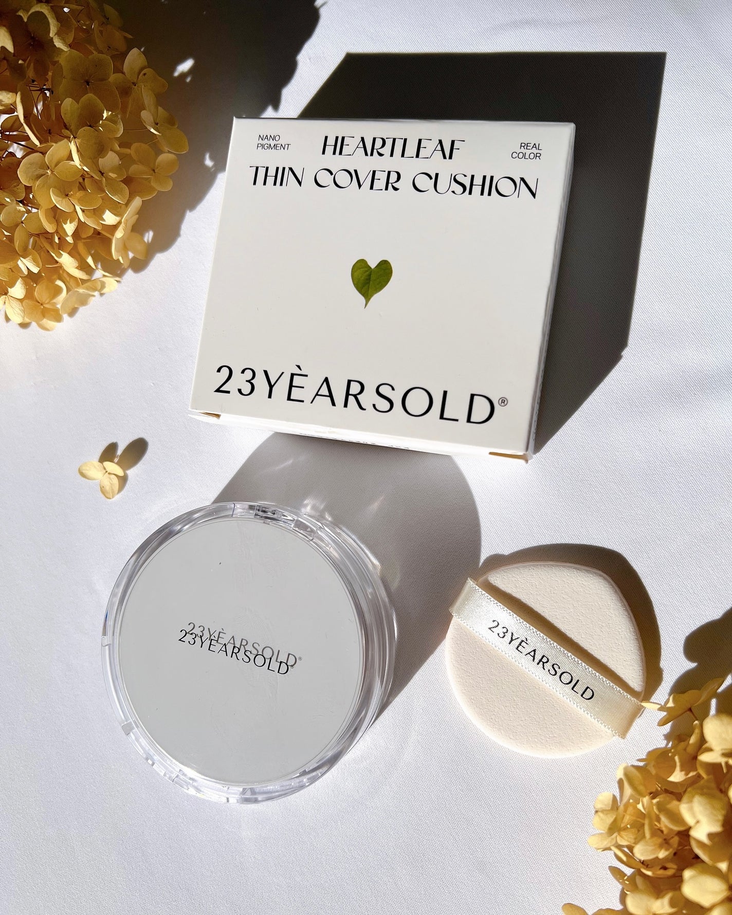 ハートリーフシーンカバークッション/23years old/クッションファンデーションを使ったクチコミ(1枚目)