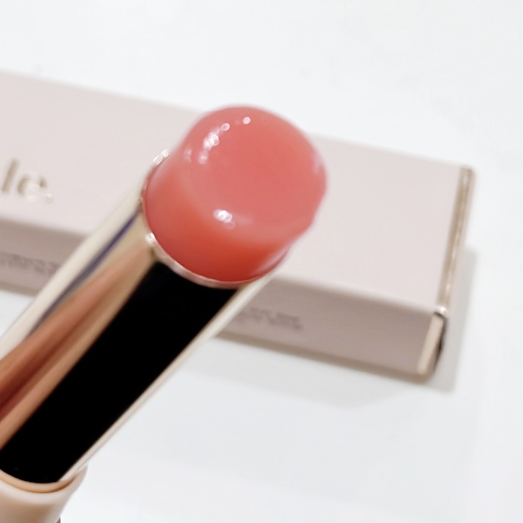 ベアーシャインリップバーム 01 COZY ROSY/mude./口紅を使ったクチコミ（3枚目）