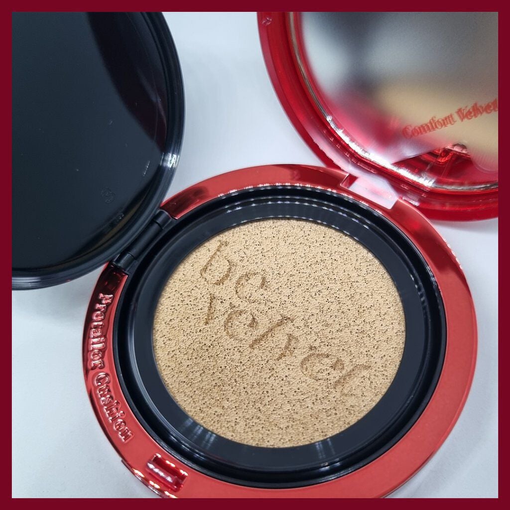 プロテーラービーベルベットカバークッション/espoir/クッションファンデーションを使ったクチコミ(4枚目)