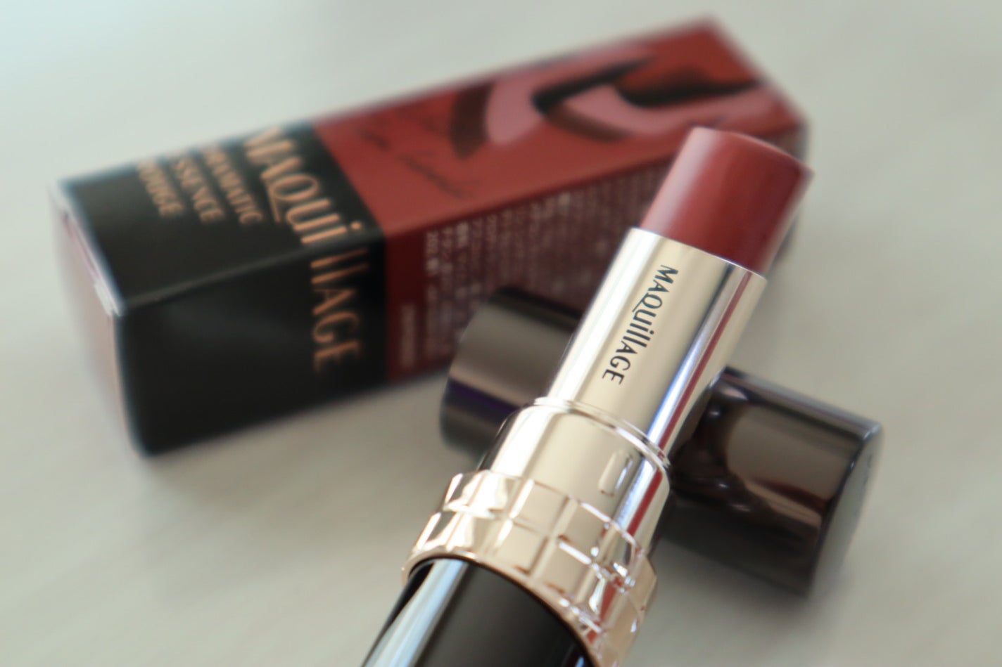 ドラマティックエッセンスルージュ/マキアージュ/口紅を使ったクチコミ(1枚目)