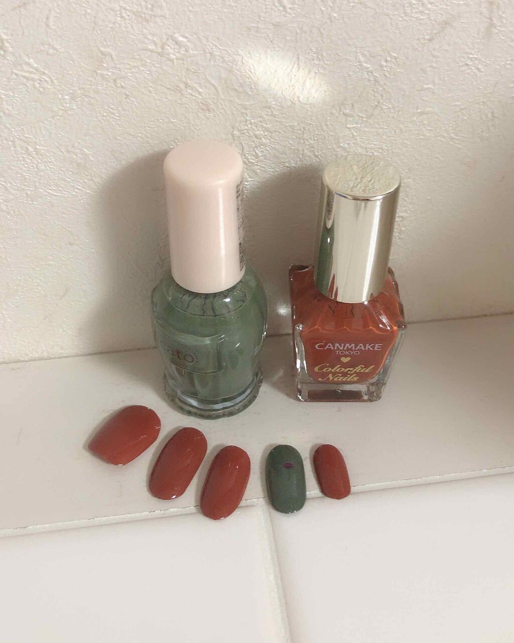 カラフルネイルズ/キャンメイク/マニキュアを使ったクチコミ（1枚目）