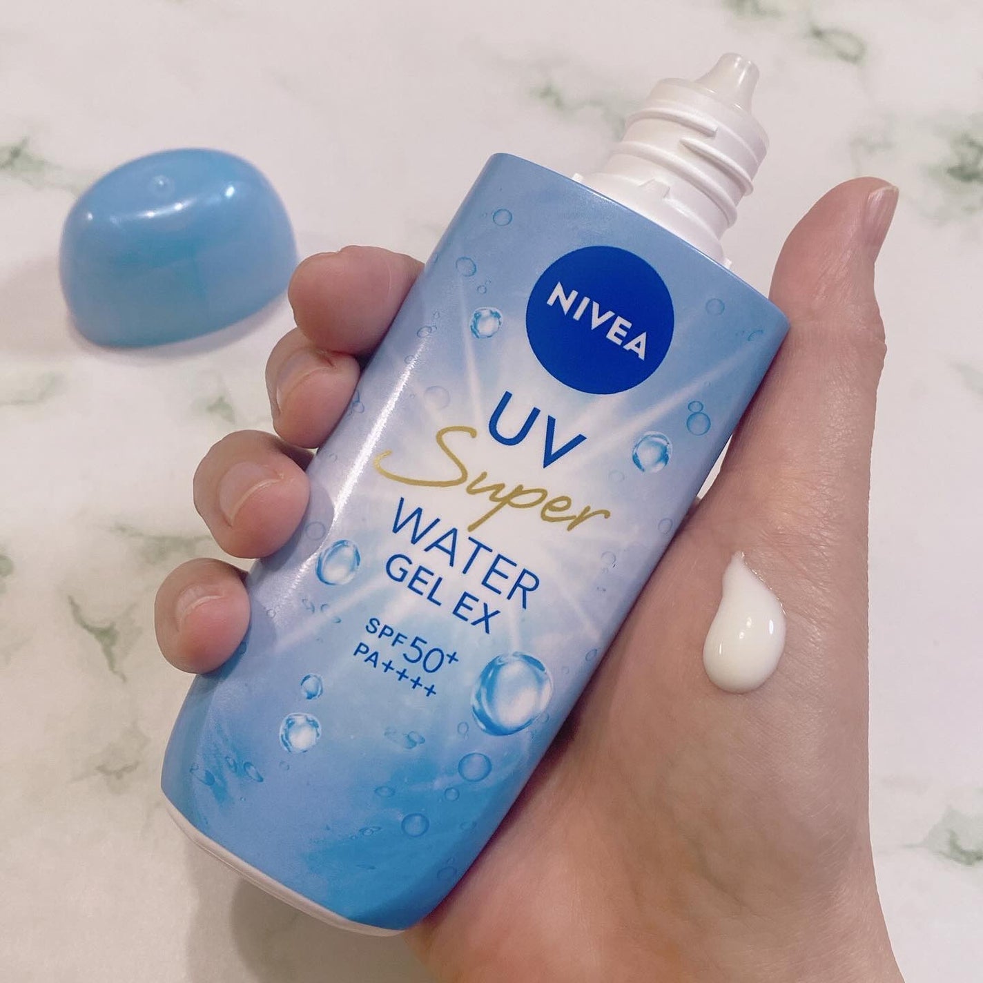 ニベアUV ウォータージェルEX/ニベア/日焼け止めジェルを使ったクチコミ(3枚目)