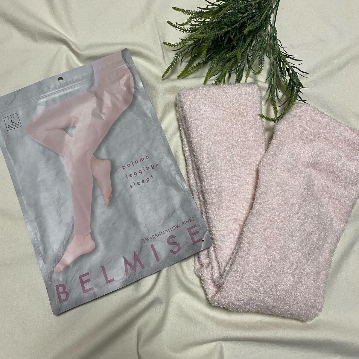 パジャマレギンスsleep＋/BELMISE/着圧ソックス・レギンスを使ったクチコミ（1枚目）