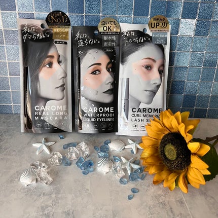 ウォータープルーフ リキッドアイライナー/CAROME./リキッドアイライナーを使ったクチコミ(1枚目)