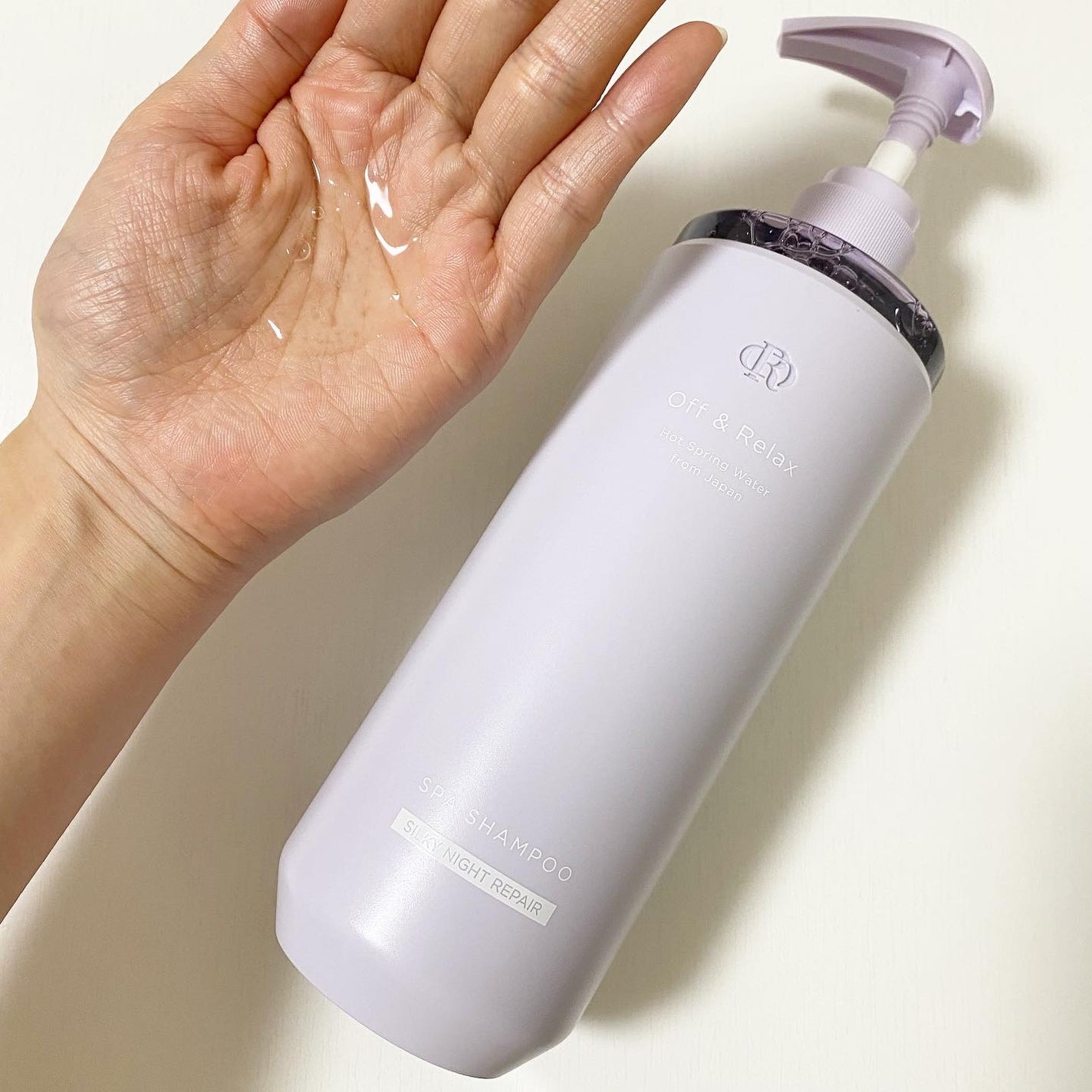 OR スパ・シャンプー/ヘアトリートメント シルキーナイトリペア/Off&Relax/市販シャンプーを使ったクチコミ(2枚目)