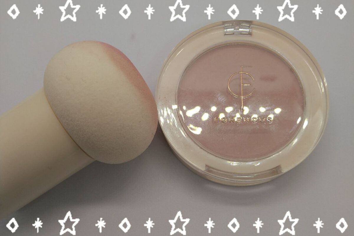 ピュアブラッシャー パフ付き/フォレンコス/パウダーチークを使ったクチコミ（1枚目）