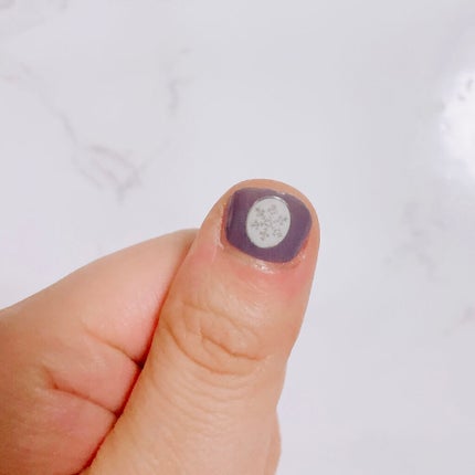 貼るジェルネイル/セリア/ネイルシールを使ったクチコミ(3枚目)