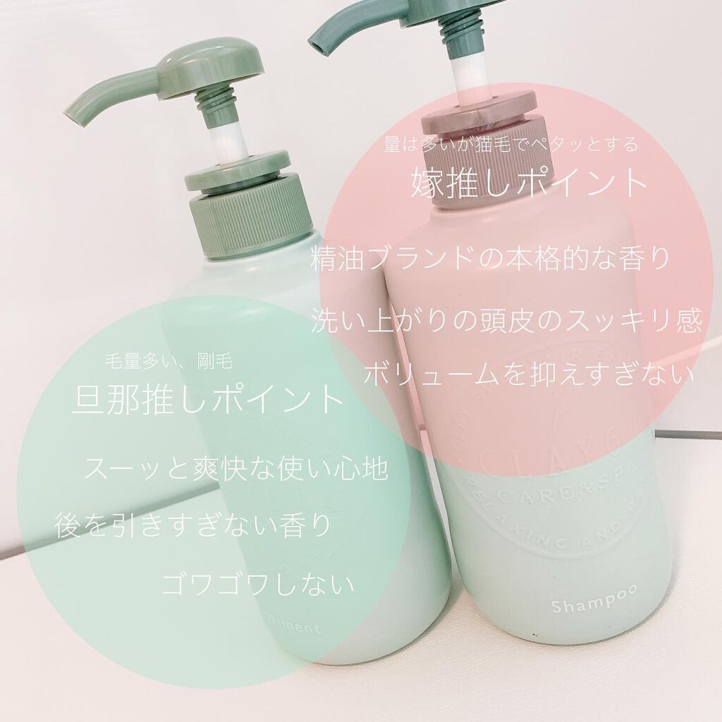 シャンプー/トリートメントR /CLAYGE/シャンプー・コンディショナーを使ったクチコミ(2枚目)