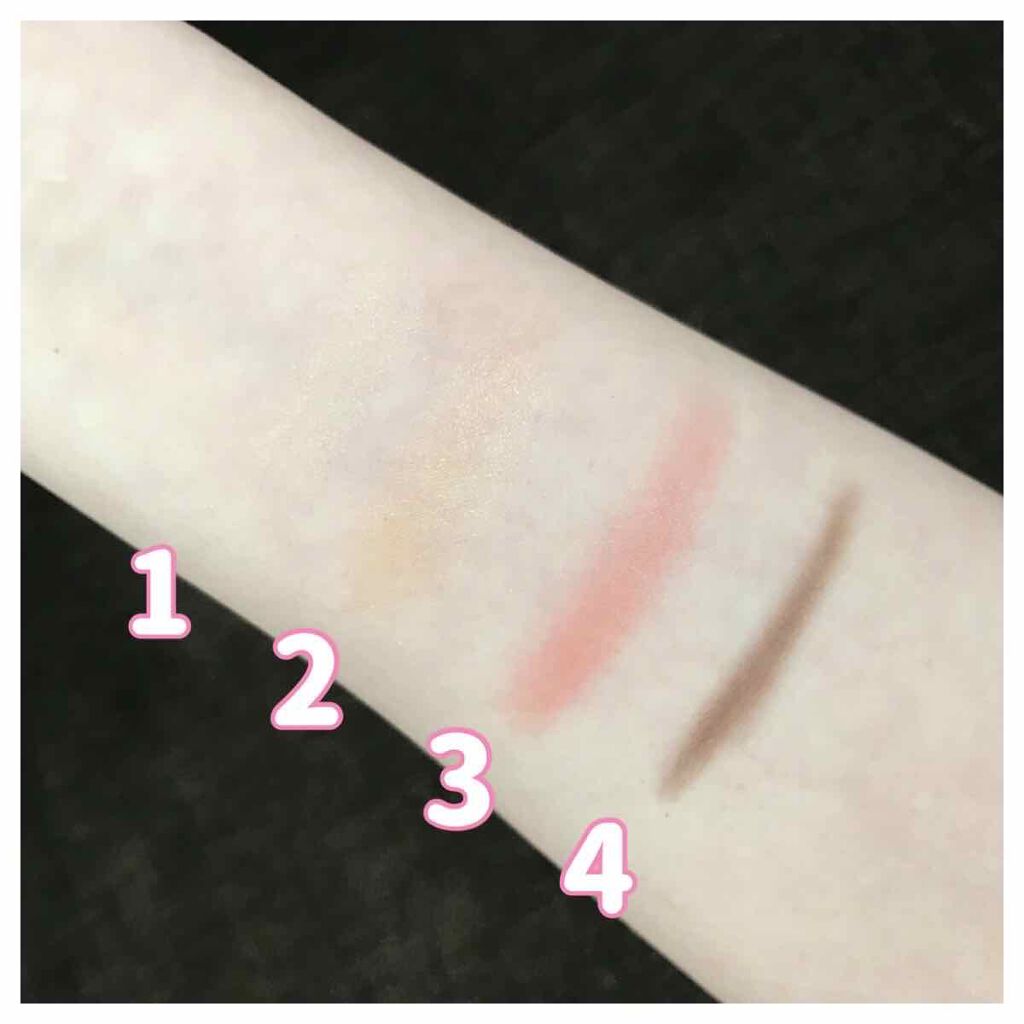 リアルクローズシャドウ/excel/アイシャドウパレットを使ったクチコミ(3枚目)