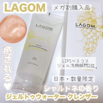 ジェルトゥウォーター クレンザー(CH)/LAGOM /その他洗顔料を使ったクチコミ(1枚目)