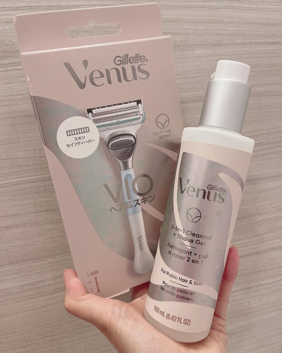 ヴィーナス VIO ヘア&スキン カミソリ/Gillette Venus/シェーバーを使ったクチコミ（1枚目）