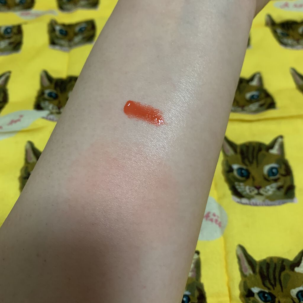 ジューシーレディリキッドチーク/キャンメイク/リキッドチークを使ったクチコミ（2枚目）