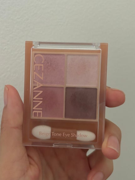ベージュトーンアイシャドウ/CEZANNE/アイシャドウパレットを使ったクチコミ(1枚目)