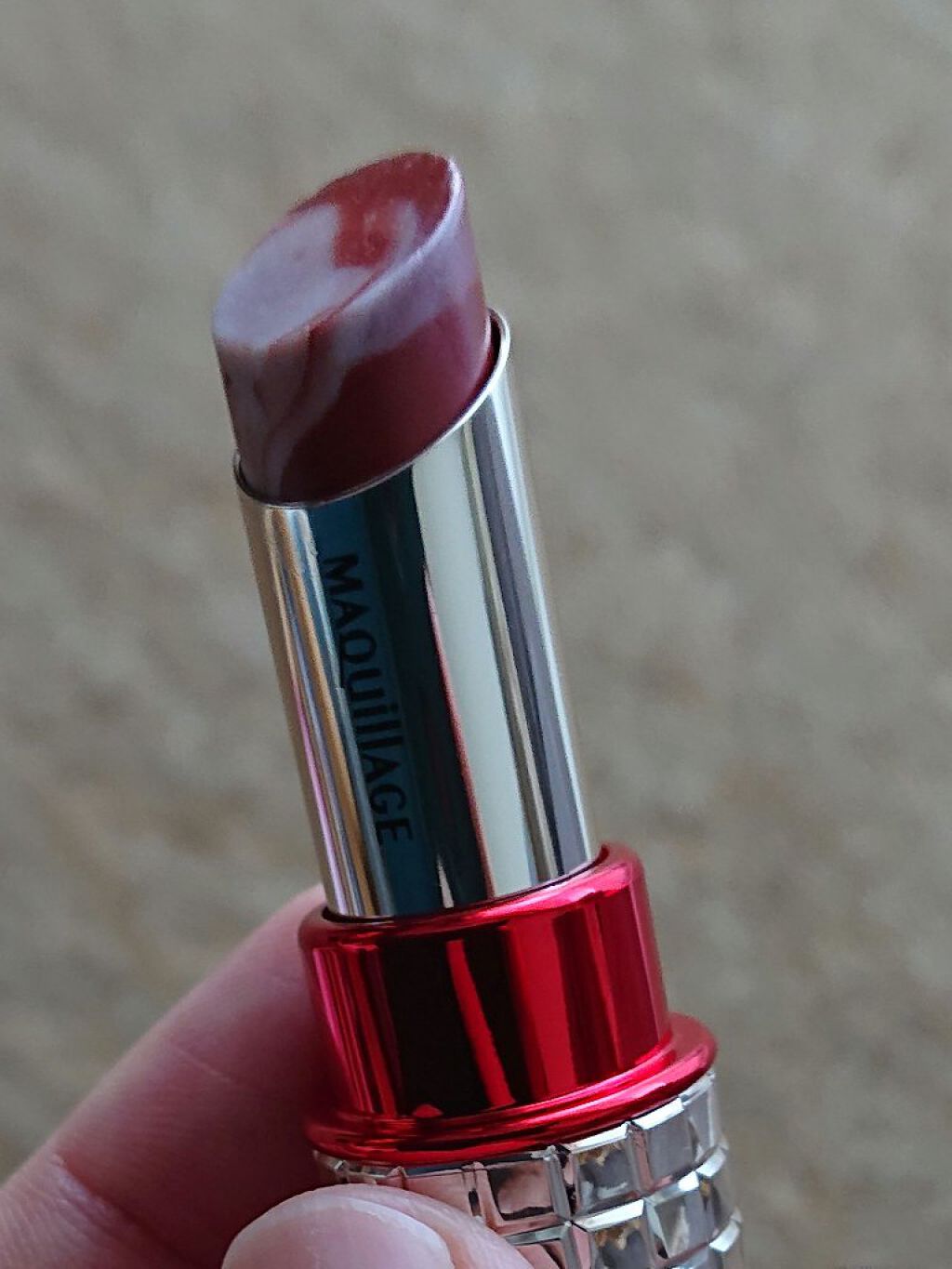 ドラマティックルージュEX/マキアージュ/口紅を使ったクチコミ（3枚目）