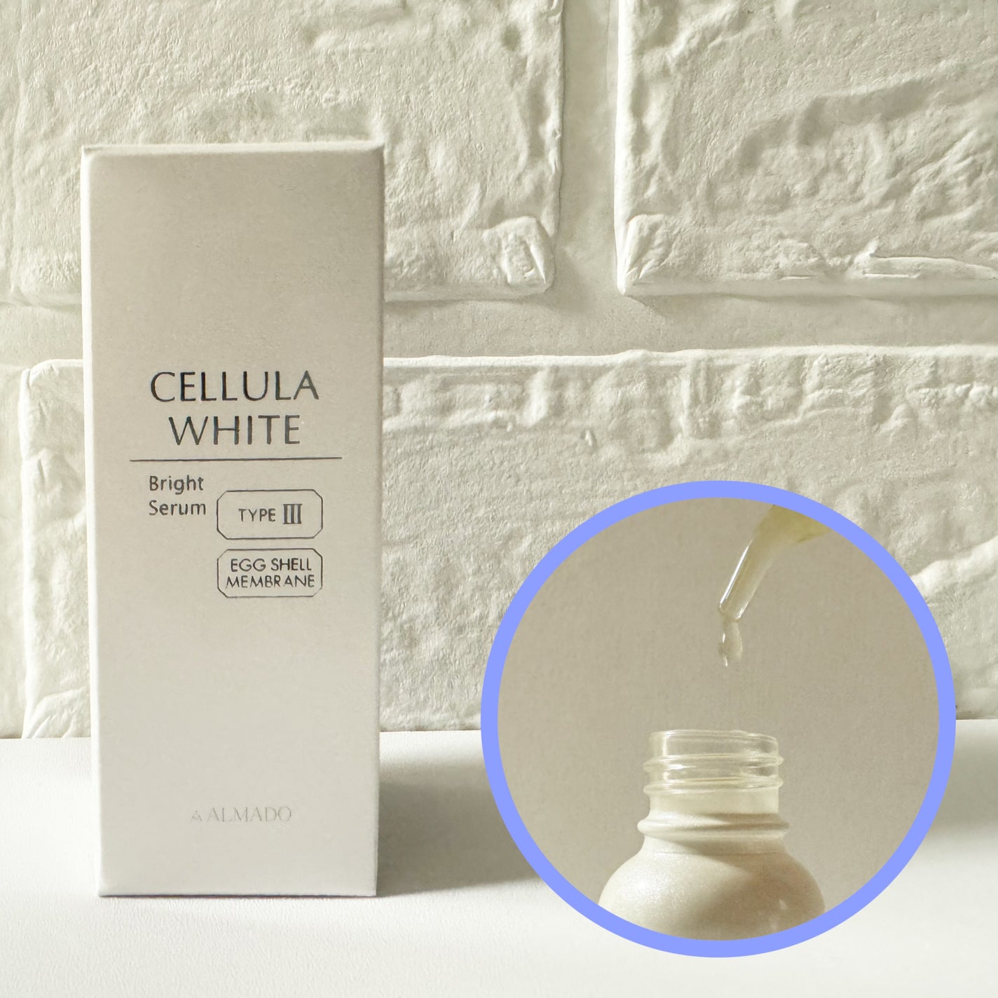 ホワイト ブライトセラム/CELLULA/美容液を使ったクチコミ(2枚目)