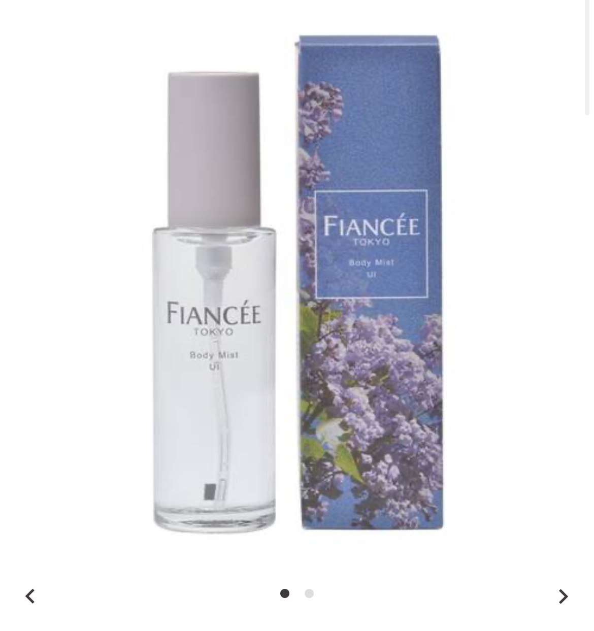 ボディミスト UI/フィアンセ/香水(レディース)を使ったクチコミ（1枚目）