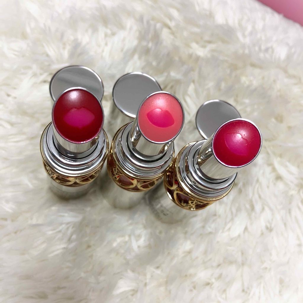 ヴォリュプテ ティントインバーム/YVES SAINT LAURENT BEAUTE/口紅を使ったクチコミ（3枚目）