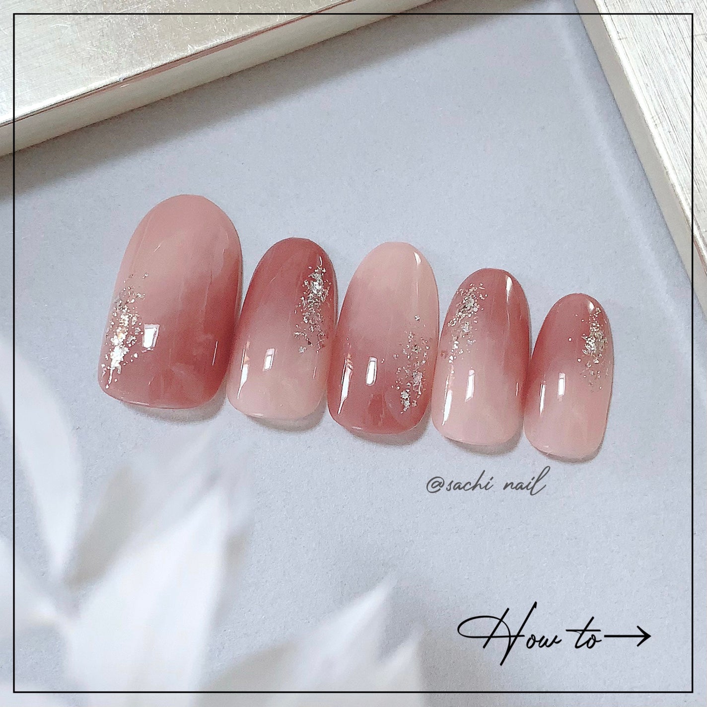 ダイヤモンド箔ミックス/NAILTOWN/ネイルチップ・パーツを使ったクチコミ(4枚目)