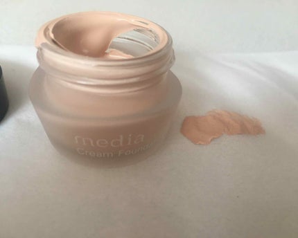 クリームファンデーション/media/クリーム・エマルジョンファンデーションを使ったクチコミ(2枚目)