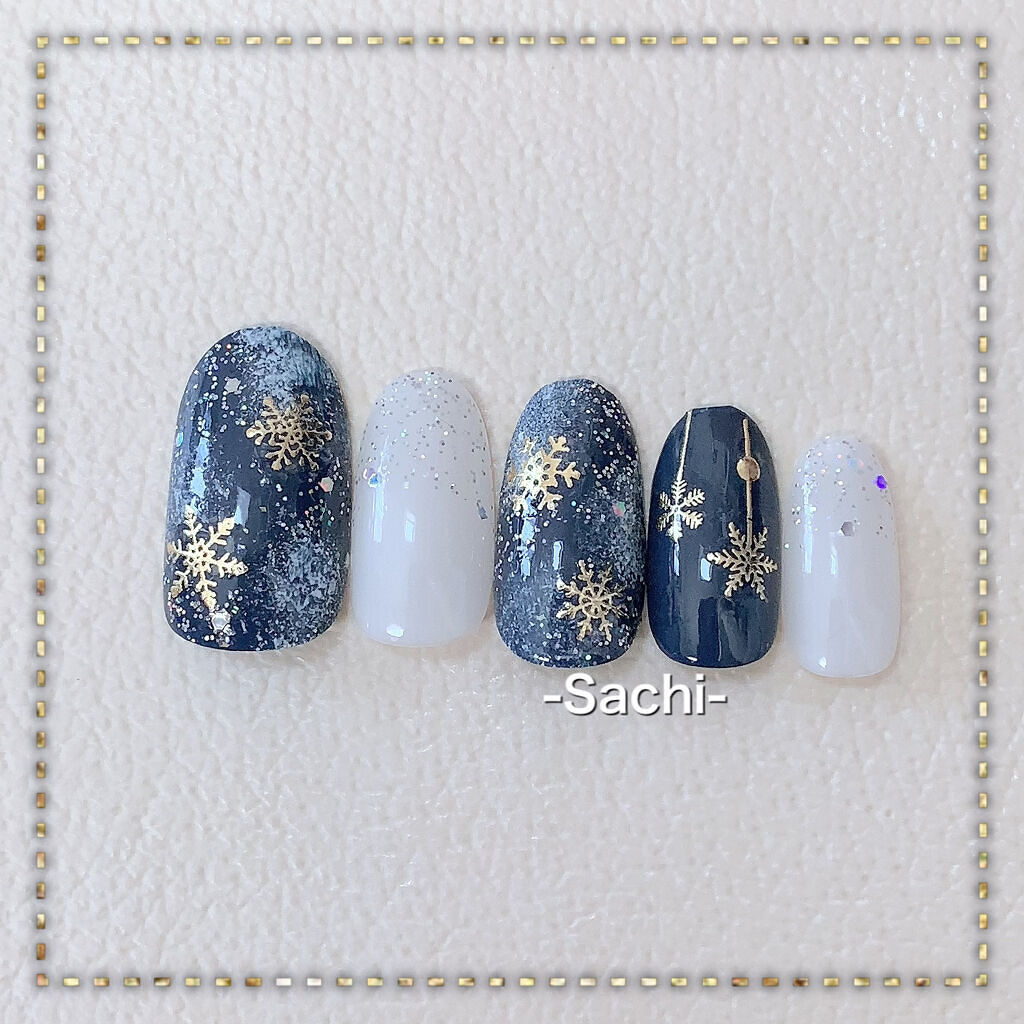 ネイルシール/NAILTOWN/ネイルシールを使ったクチコミ（3枚目）