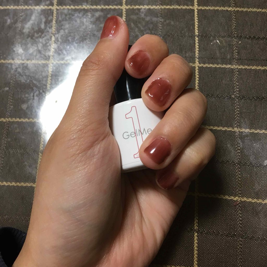 ジェルネイル ピンク/ジェルミーワン/ジェルネイルを使ったクチコミ（1枚目）
