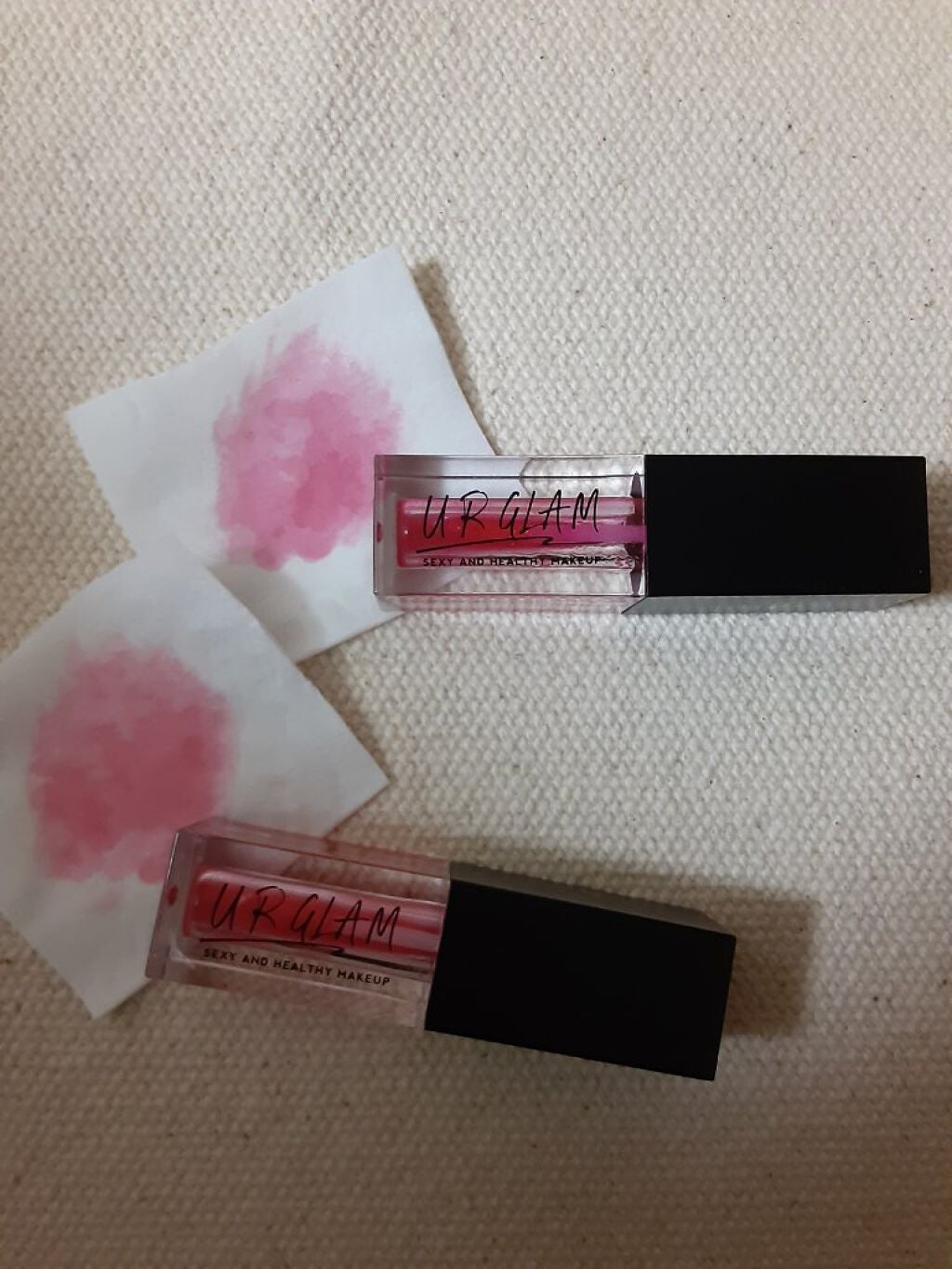 平鈴担 on LIPS 「#URGLAM#リップオイル#PK-3,PK4·ベタつかず、さ..」(2枚目)