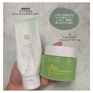 グリーン プラム リフレッシング クレンザー/Beauty of Joseon/洗顔フォームを使ったクチコミ（2枚目）