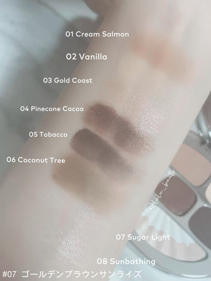 貝殻マルチパレット/Joocyee/アイシャドウパレットを使ったクチコミ(4枚目)