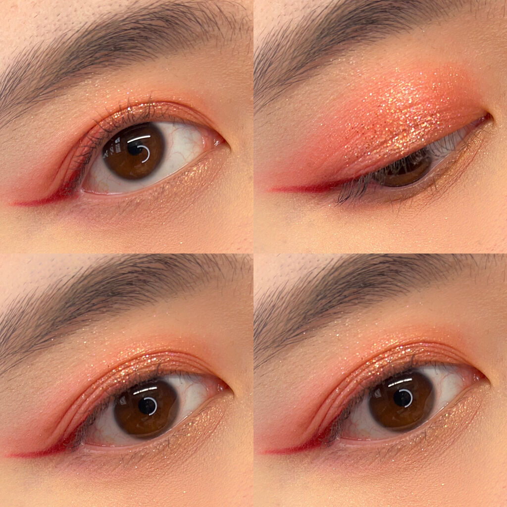 山海シリーズ 4色アイシャドウパレット/GirlCult/アイシャドウパレットを使ったクチコミ（3枚目）