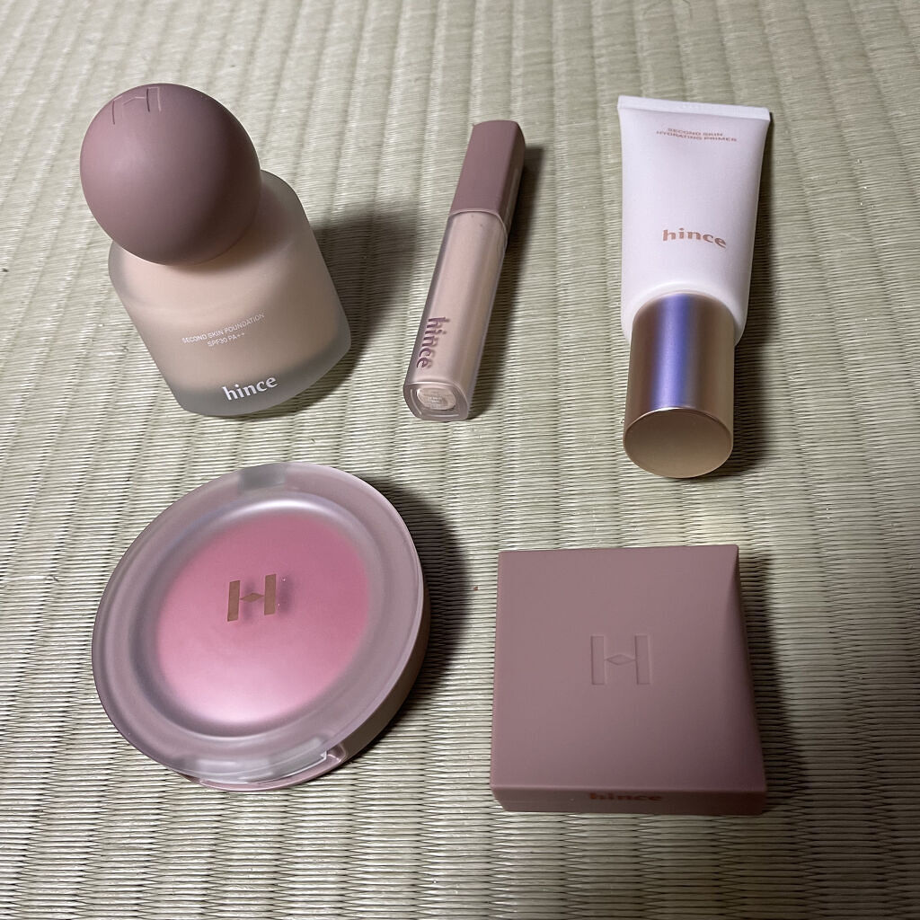 トゥルーディメンショングロウチーク/hince/パウダーチークを使ったクチコミ（1枚目）