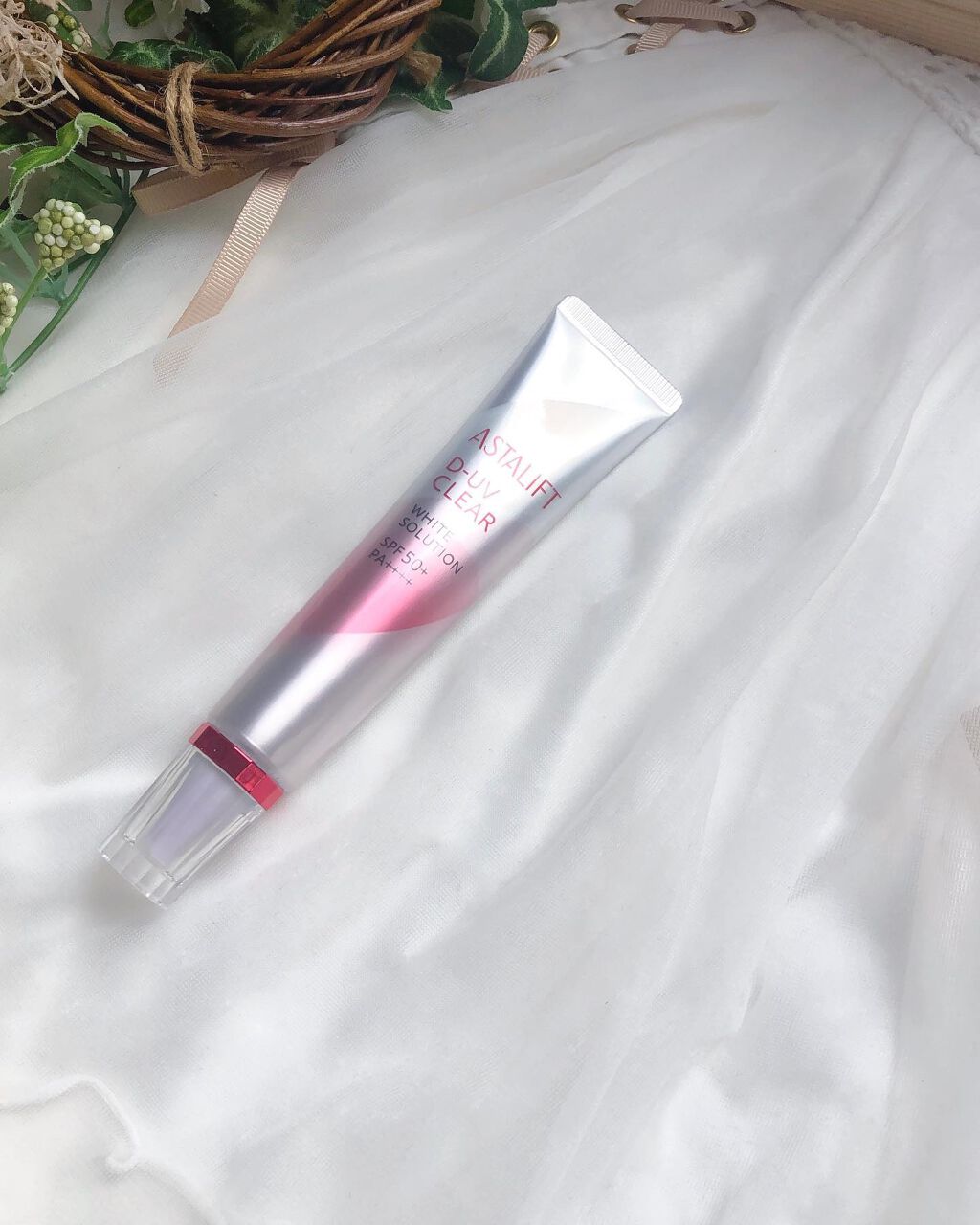 D-UVクリア ホワイトソリューション/アスタリフト/日焼け止めクリームを使ったクチコミ（1枚目）