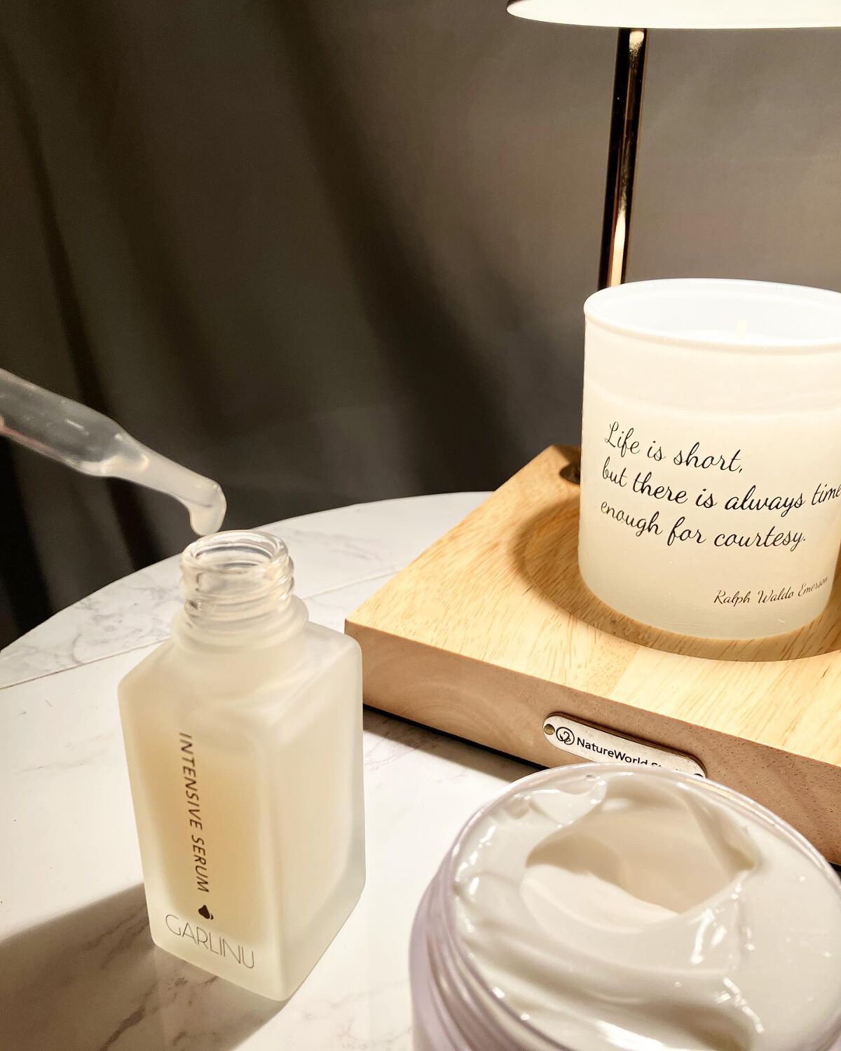 インテンシブセラム/Garlinu/美容液を使ったクチコミ（3枚目）