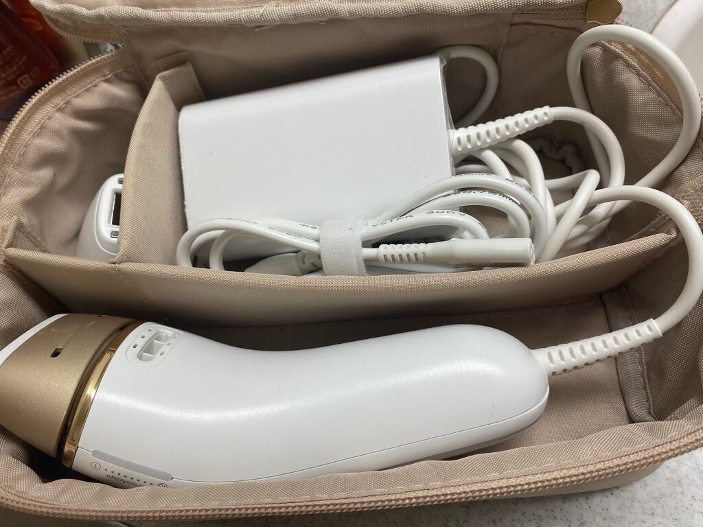 ブラウンシルクエキスパート (光美容器)/ブラウン/家庭用脱毛器を使ったクチコミ(3枚目)