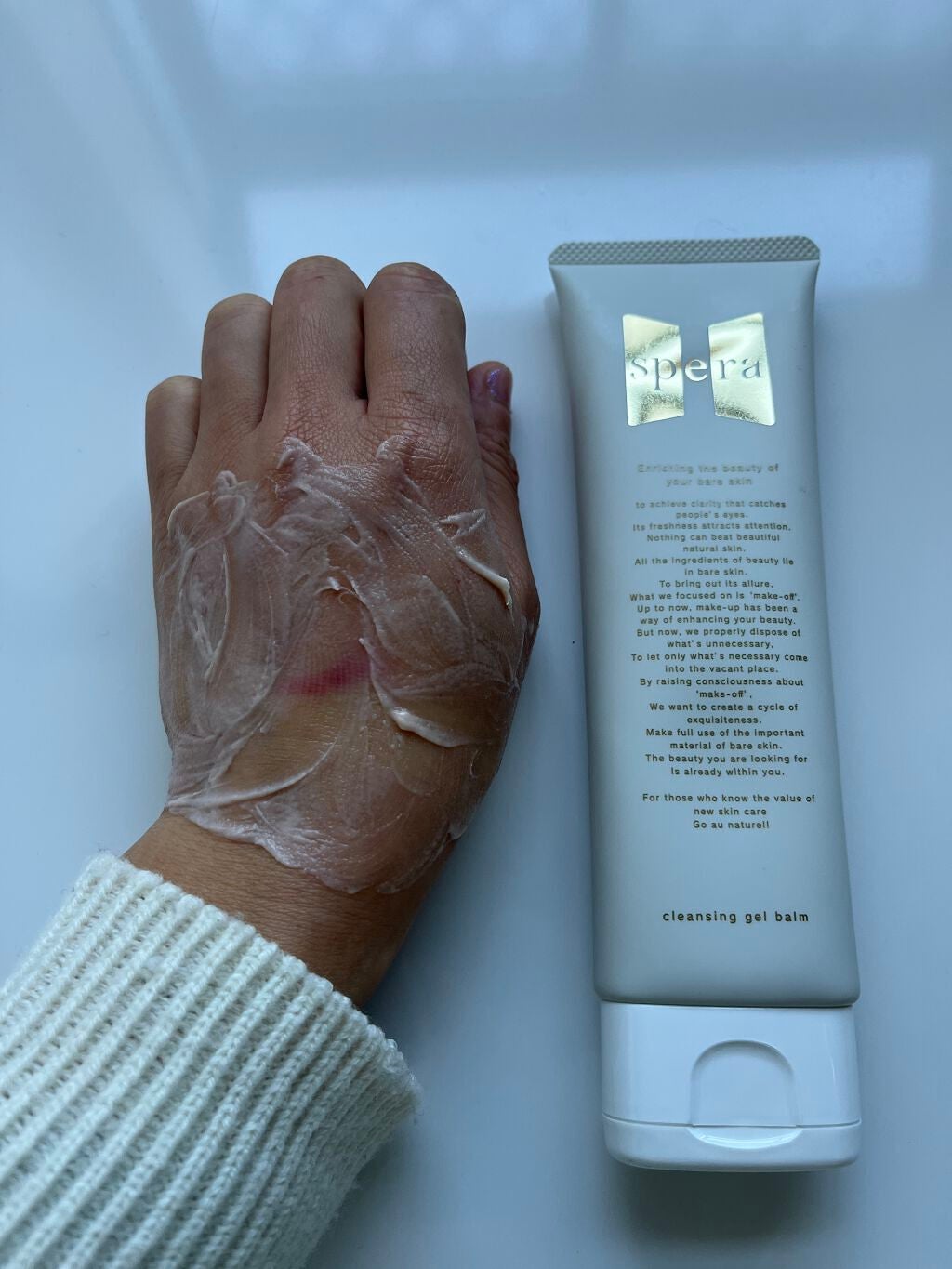 speraクレンジングジェルバーム/spera/クレンジングジェルを使ったクチコミ(3枚目)