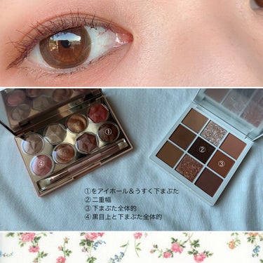 TERRAZZO Shadow palette/HOLIKA HOLIKA/アイシャドウパレットを使ったクチコミ（2枚目）