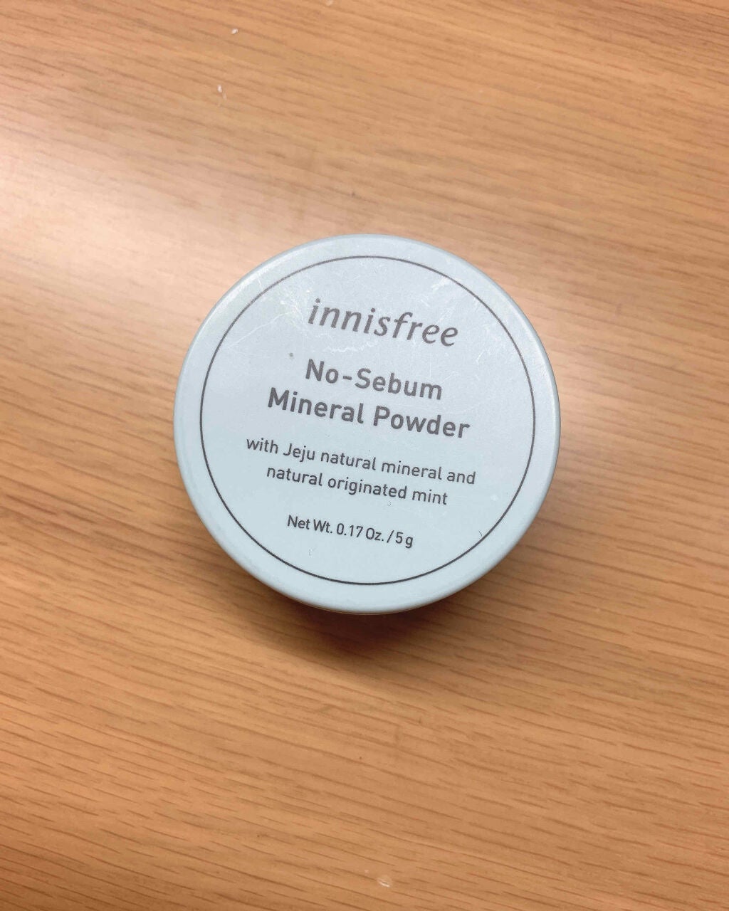 ノーセバム ミネラルパウダー/innisfree/ルースパウダーを使ったクチコミ(1枚目)