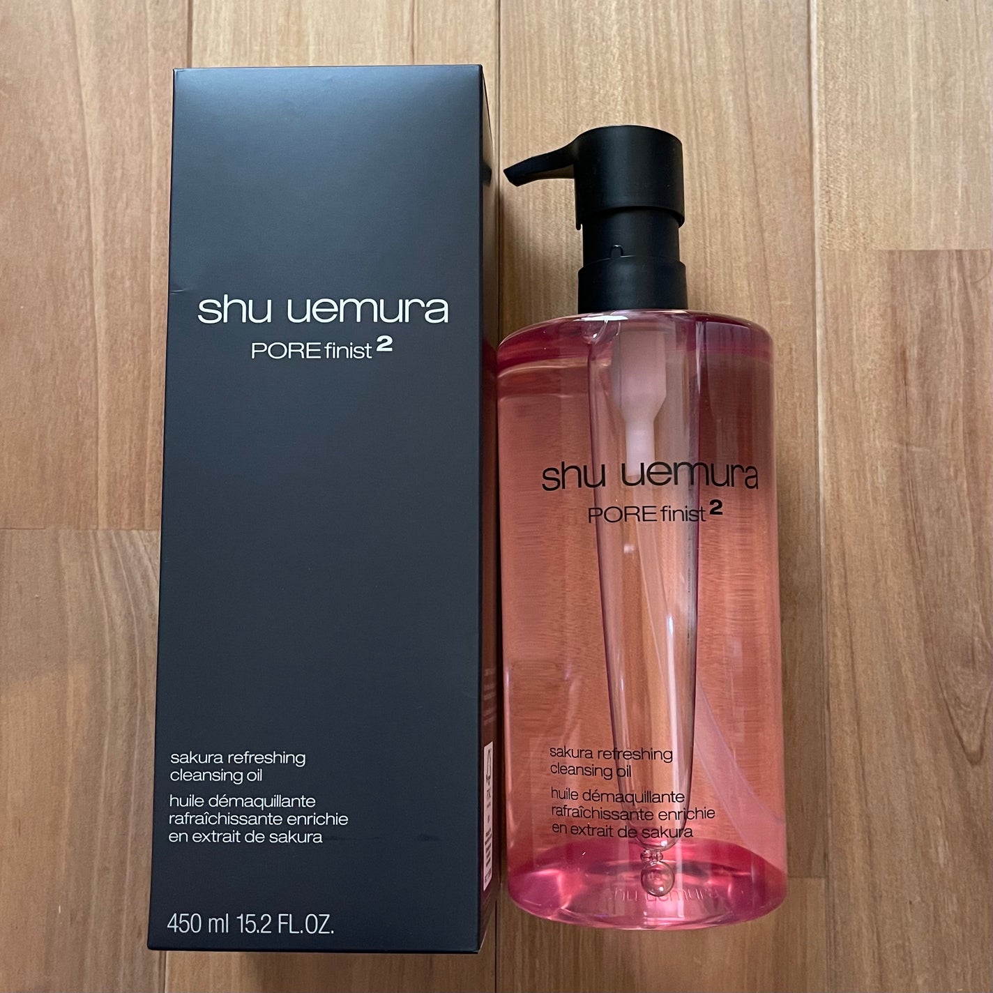 フレッシュ クリア サクラ クレンジング オイル/shu uemura/オイルクレンジングを使ったクチコミ(1枚目)