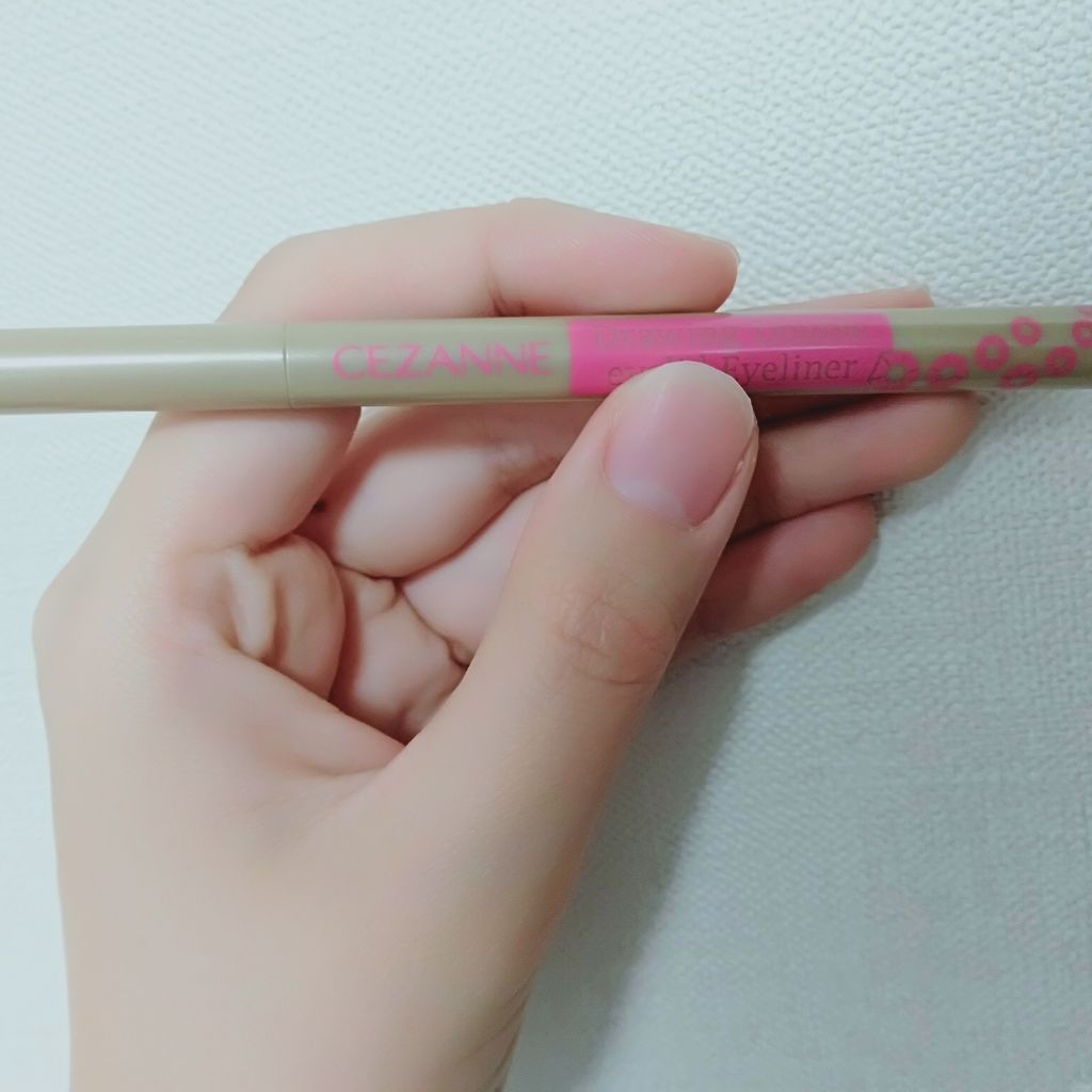描くふたえアイライナー/CEZANNE/リキッドアイライナーを使ったクチコミ（1枚目）