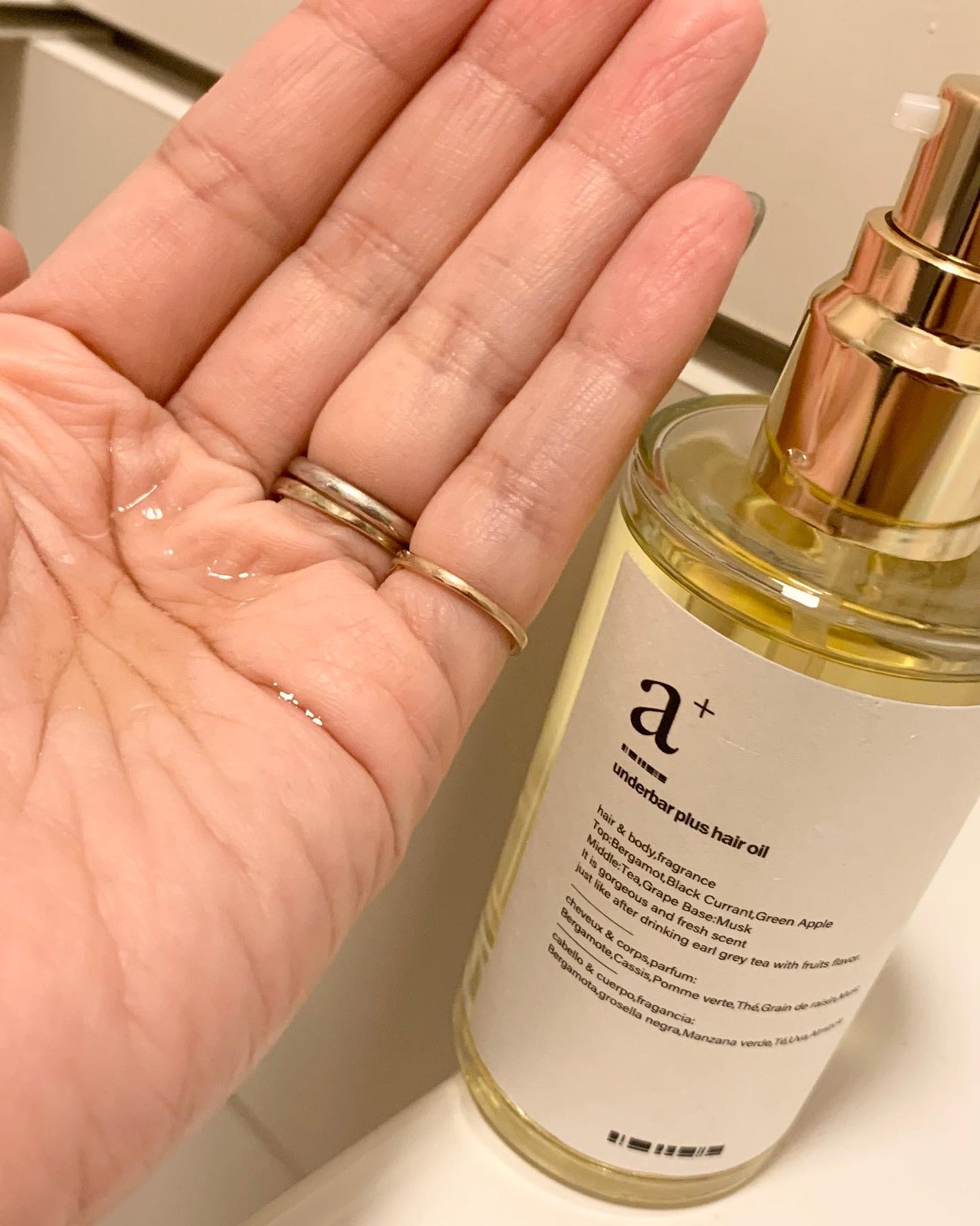 はなゆい☆ on LIPS 「🫶underbarplushairoilアンダーバープラスヘア..」(1枚目)