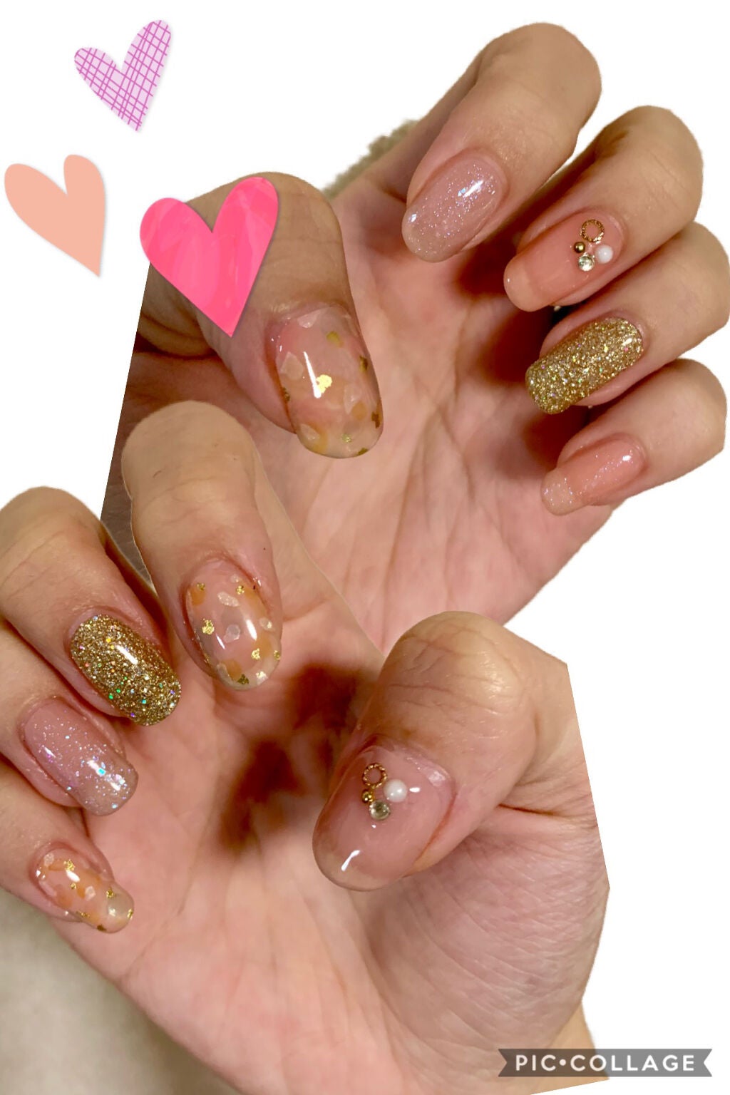 ジュエリーネイルシール/キャンドゥ/ネイルシールを使ったクチコミ(2枚目)