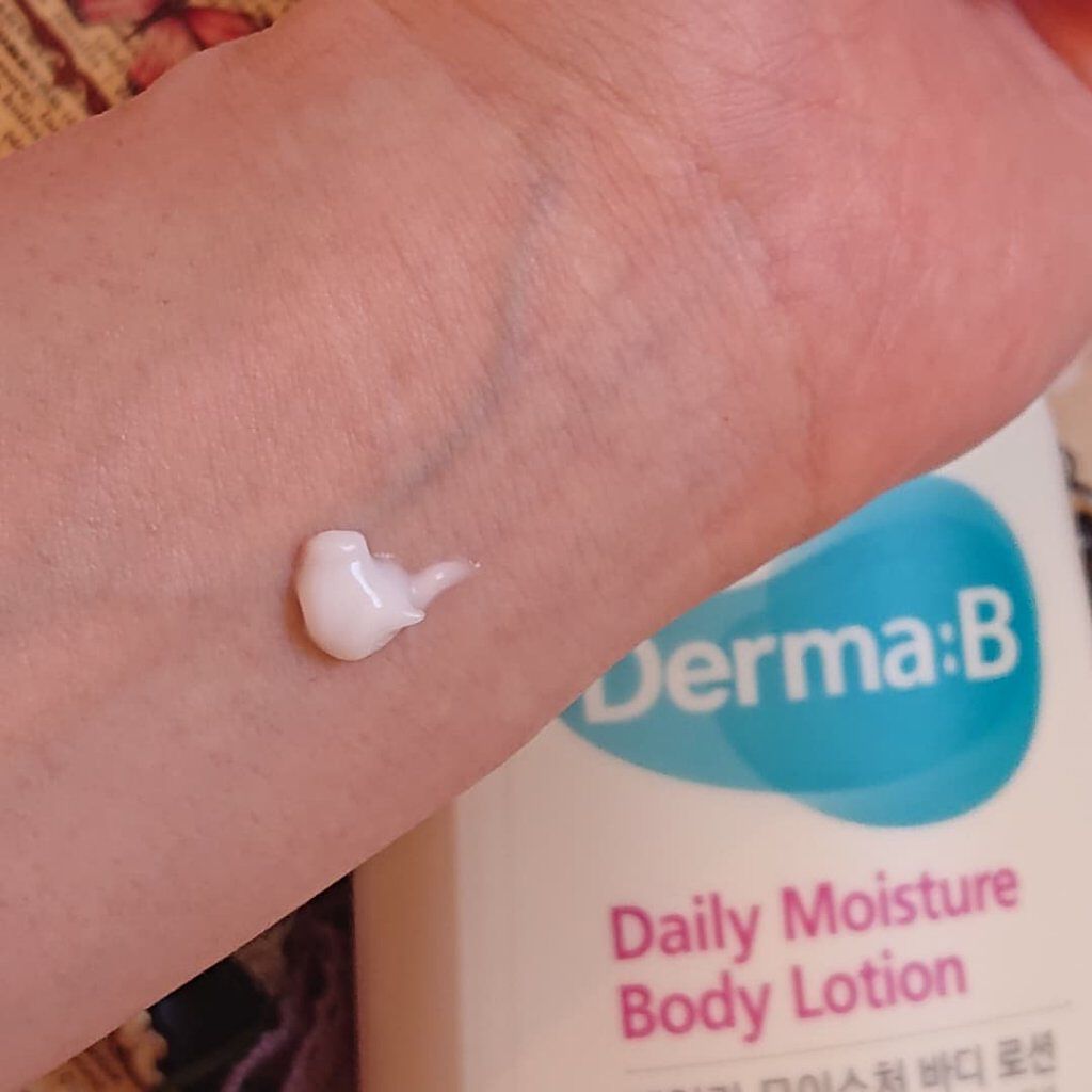 デイリーモイスチャーボディローション/Derma:B/ボディローションを使ったクチコミ（3枚目）
