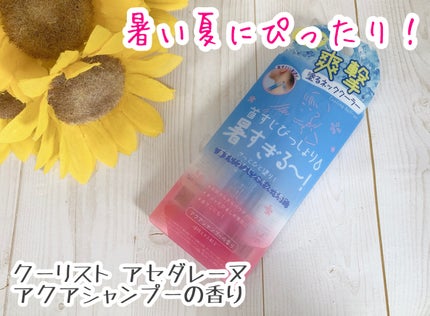 アセダレーヌ アクアシャンプー/Coolist/デオドラント・制汗剤を使ったクチコミ(1枚目)
