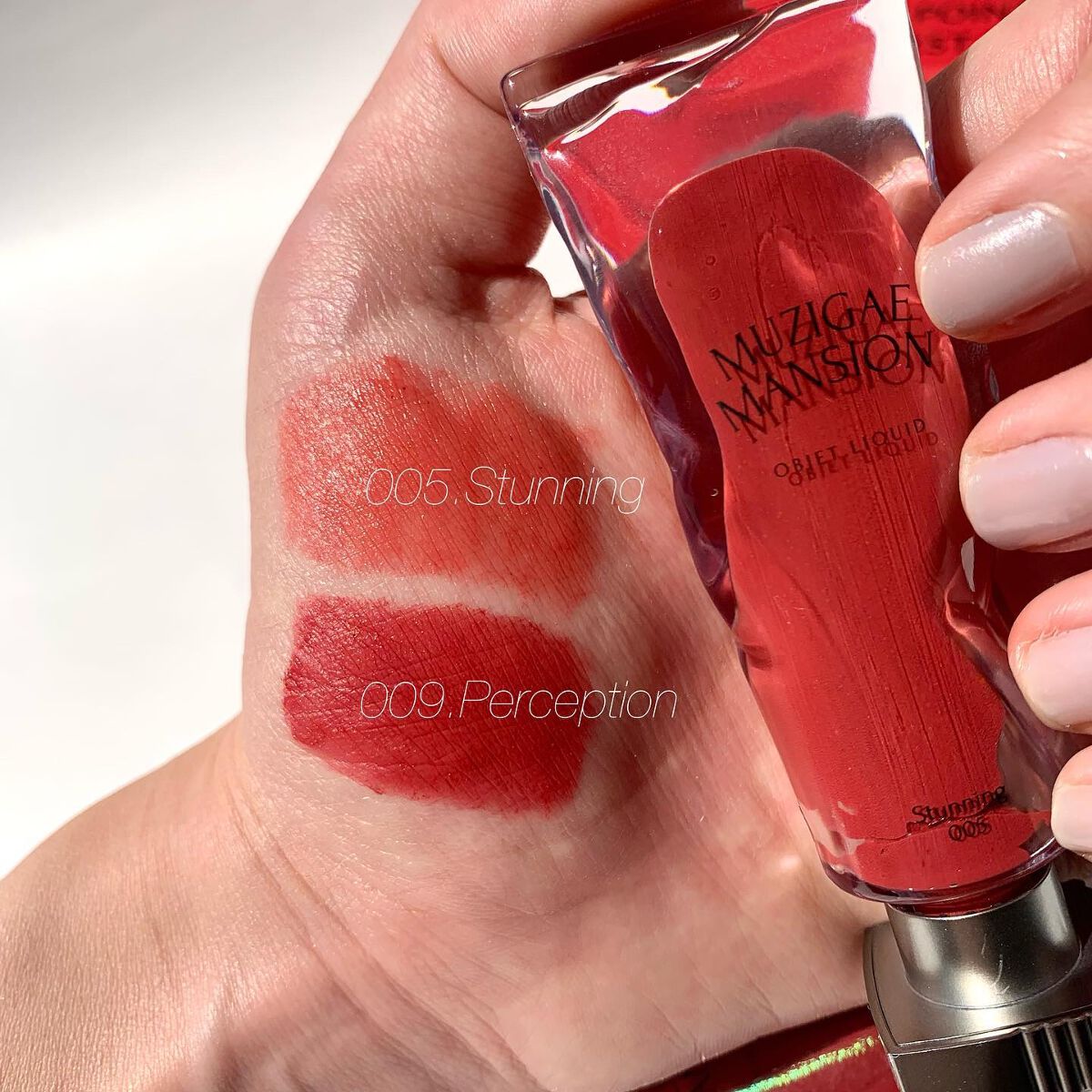 オブジェリキッド/MUZIGAE MANSION/口紅を使ったクチコミ(1枚目)