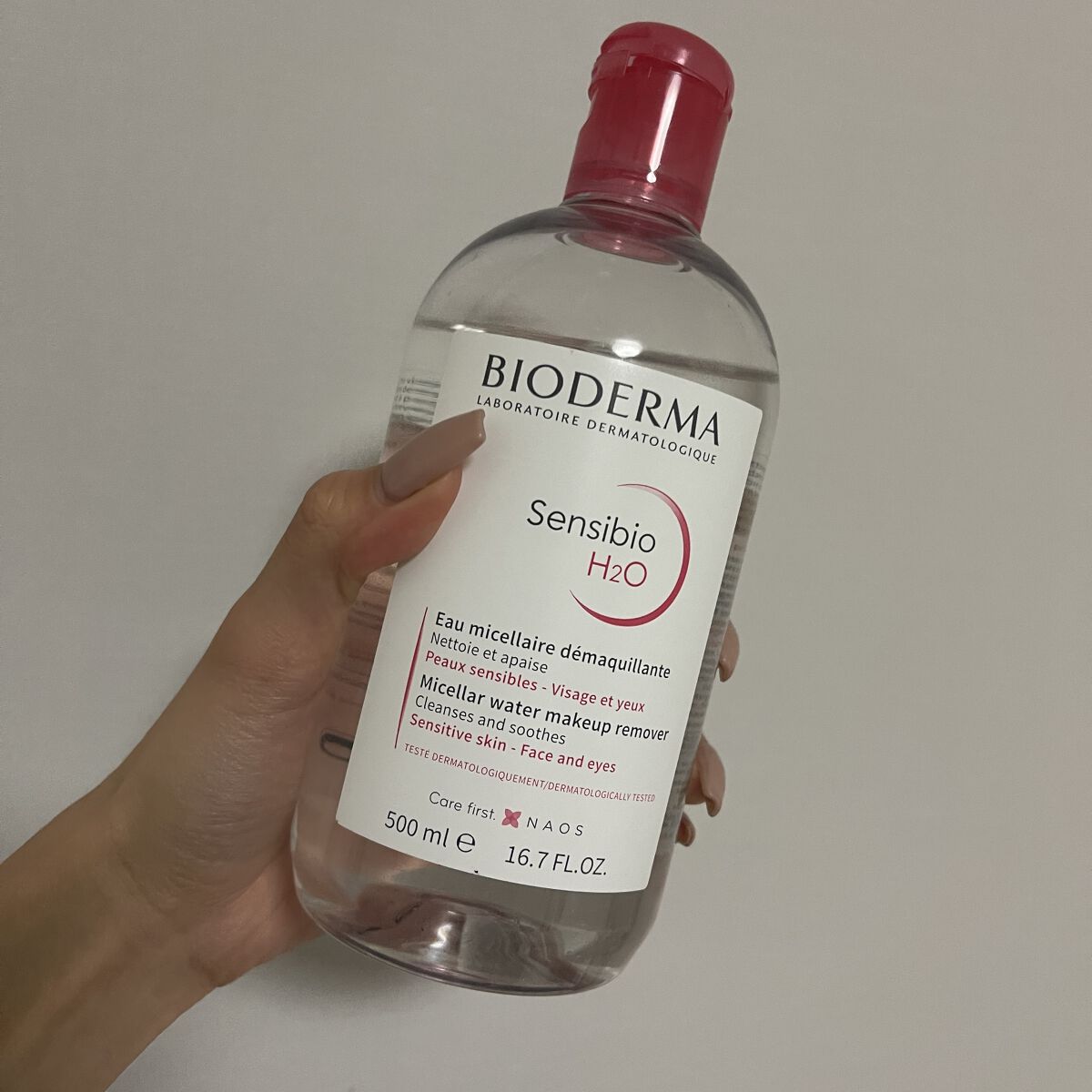 サンシビオ エイチツーオー D/ビオデルマ/クレンジングウォーターを使ったクチコミ（1枚目）